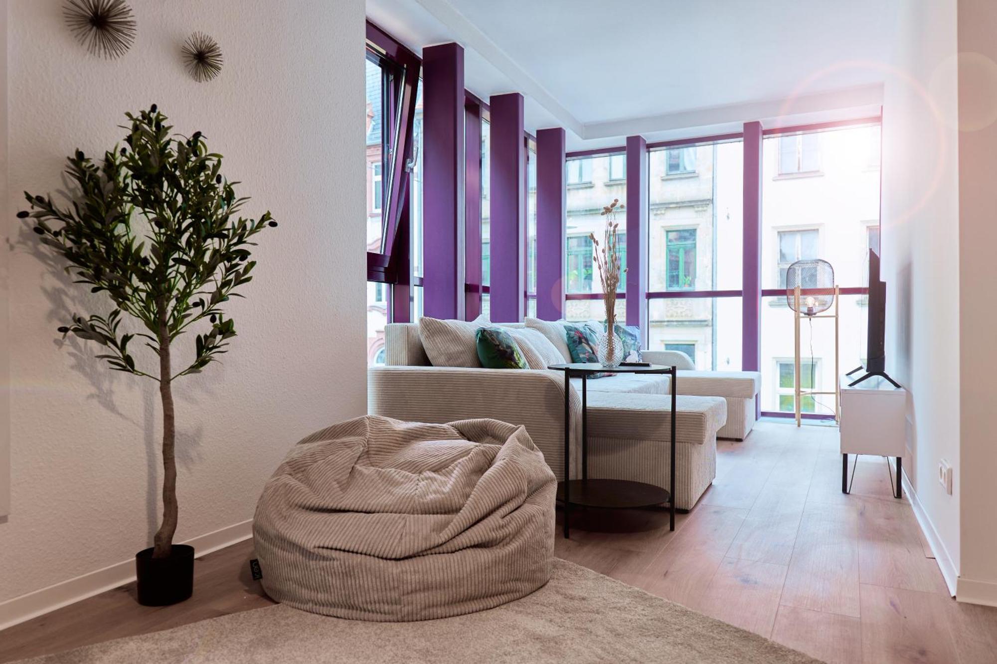 Stylisches Apartment I Fahrstuhl I Bahnhofsnah Erfurt Luaran gambar