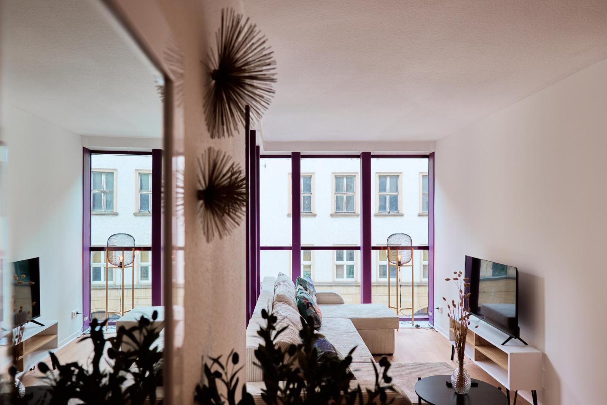 Stylisches Apartment I Fahrstuhl I Bahnhofsnah Erfurt Luaran gambar