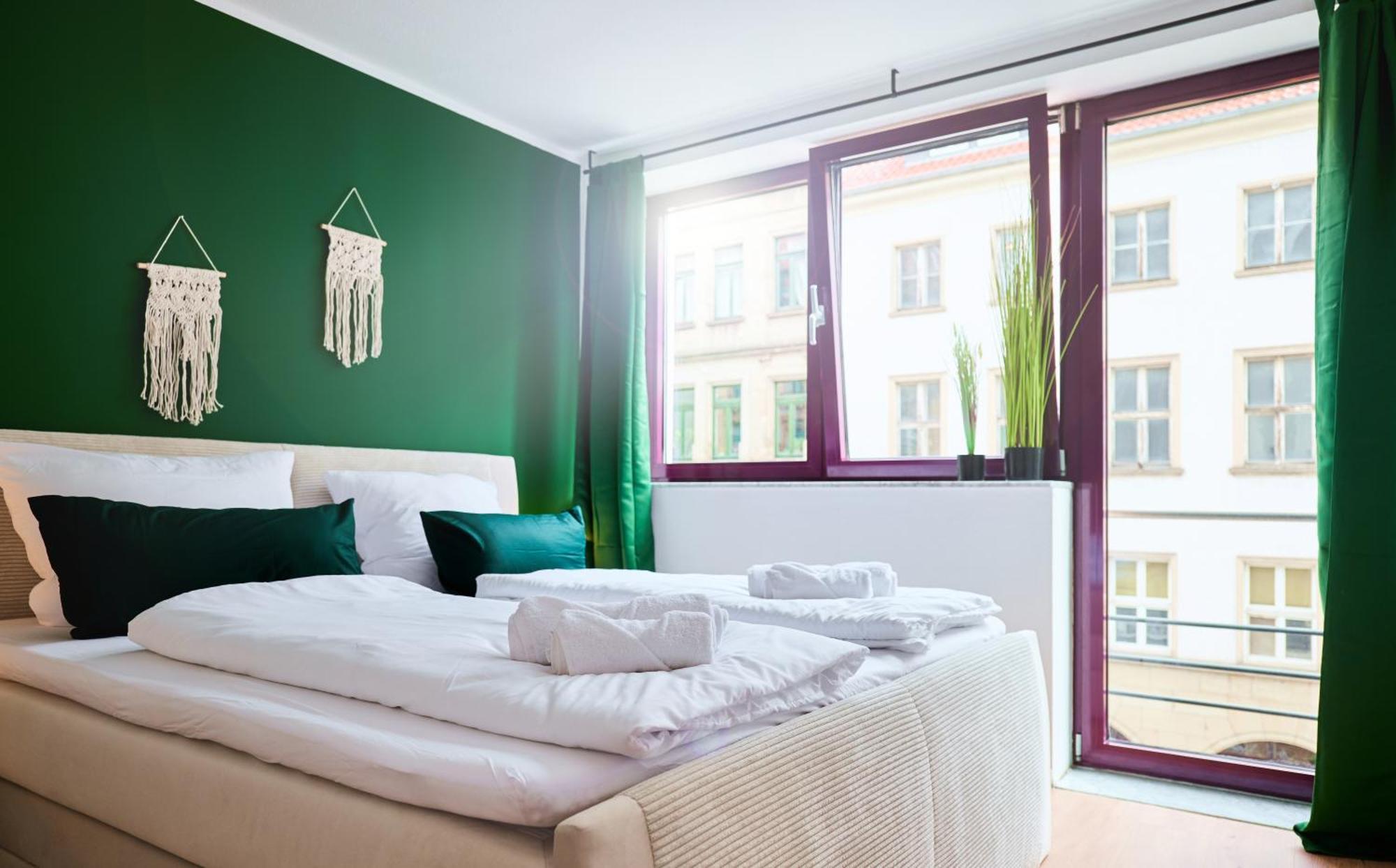 Stylisches Apartment I Fahrstuhl I Bahnhofsnah Erfurt Luaran gambar