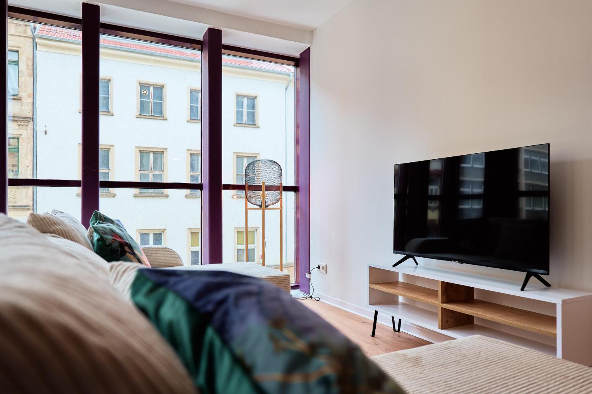 Stylisches Apartment I Fahrstuhl I Bahnhofsnah Erfurt Luaran gambar