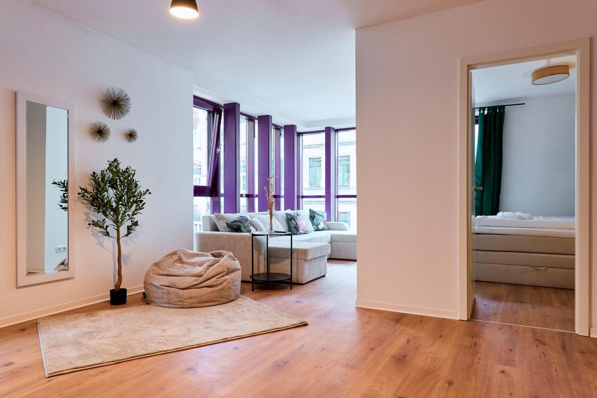 Stylisches Apartment I Fahrstuhl I Bahnhofsnah Erfurt Luaran gambar