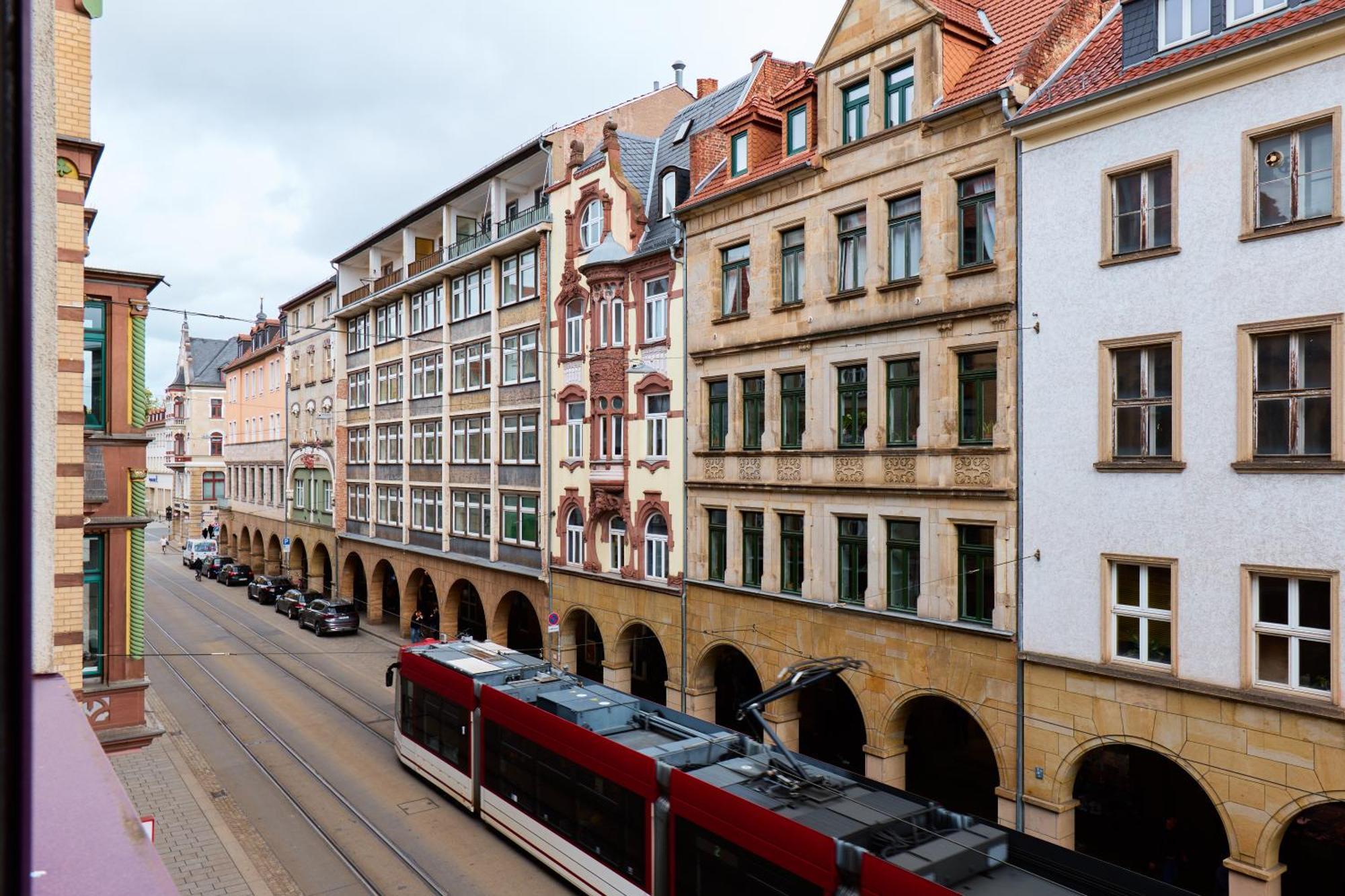 Stylisches Apartment I Fahrstuhl I Bahnhofsnah Erfurt Luaran gambar